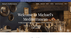 Desktop Screenshot of michaelsmediterranean.co.uk