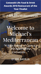 Mobile Screenshot of michaelsmediterranean.co.uk